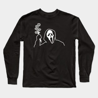 Scream Flowers Long Sleeve T-Shirt